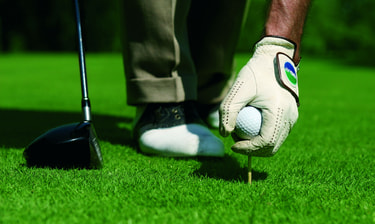 Migros Golfparks - Golfball hinlegen Platzierung eines Golfballs